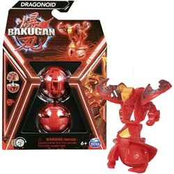 Bakugan Dragonoid Rot Verwandlungskampf Figur + Karten