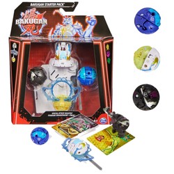 Bakugan Starter-Set mit 3 Sammelfiguren Special Attack Mantid Titanium Dragonoid Trox Spin Master