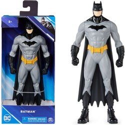 Batman heldenfigur in schwarz-grauem Kostüm 24 cm