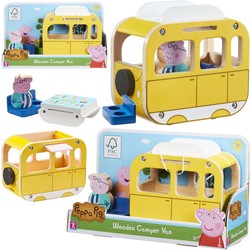 Charakter Peppa Wutz Wohnmobil aus Holz mit Figur