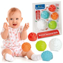 Clementoni Baby Sensory Balls Tiere 5 Bälle
