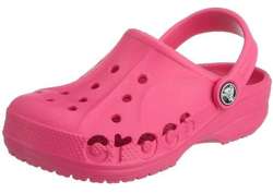 Crocs Baya Kinder Fuchsia Rosa Flip Flops für Kinder Fuchsia