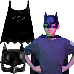 DC Comics Batman Maske + Umhang Kostüm Set