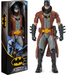 DC Comics Batman große Figur Puppe in braunen Mantel 30 cm