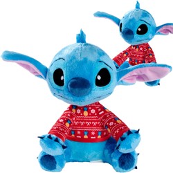 Disney Lilo&Stitch Maskottchen Stitch im Weihnachtspulli Plüsch 25cm