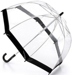 Fulton Funbrella Kinderschirm Transparent schwarz