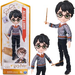 Harry Potter Puppenfigur mit Zauberstab 20 cm