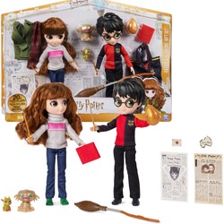 Harry Potter und Hermine Sammlerpuppen Set + Zubehör 20+ Teile