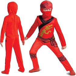 Kinder Faschingskostüm Ninjago Kai 94-103 cm 3-4 Jahre alt