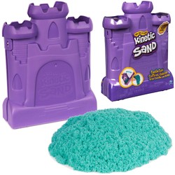 Kinetic Sand Kunststoff kinetischer Sand türkis Sandburg Set 