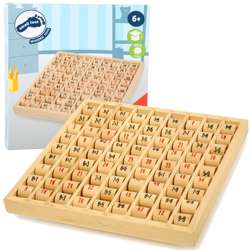 Kleines Multiplikationstableau aus Holz zum Zählen lernen