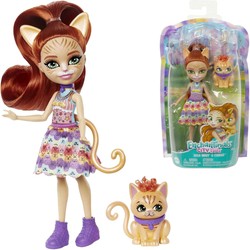 Mattel HHB91 Enchantimals Tarla Tabby und Kuscheltier