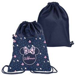 Paso Backpack Premium School Bag für Schuhe Schuhe Hausschuhe Minnie Mouse