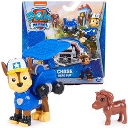 Paw Patrol Big Truck Pups Hero Pup figurine Chase + Zubehör