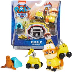 Paw Patrol Big Truck Pups Hero Pup figurine Rubble + Zubehör