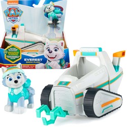 Paw Patrol Everest Figur und Fahrzeug Schneemobil mit Schneepflug eco