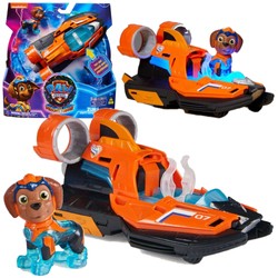 Paw Patrol The Mighty Kinofilm Big Kinofilm Zuma Figurenset Hoverboard orange Fahrzeug Licht Sound