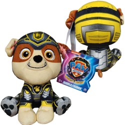 Paw Patrol The Movie 2 Maskottchen Rubble Plüsch Plüschhund 17 cm