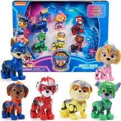 Paw Patrol The Movie 2 bunte Sammelfiguren Doggies 6er Pack 