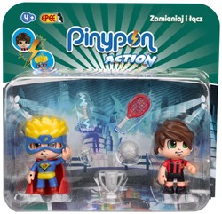 Pinypon-Set Fußballer und Superhelden