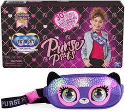 Purse Pets Savannah Spotlight Katze Niere mit Augen