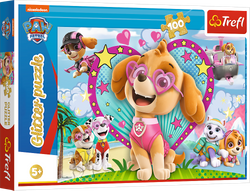 Puzzle 100 Paw Patrol Brokat Skye 14818 Trefl