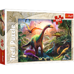 Puzzle 100 Welt der Dinosaurier