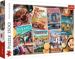 Puzzle 1500 Elemente Reisen in Europa