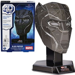 Puzzle 4D Build Black Panther Modell 3D Figur zum Zusammenbauen