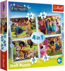 Puzzle 4in1 Unser magisches Encanto 207 Teile