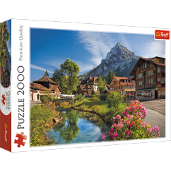 Puzzle Alpen im Sommer 2000 Elemente Trefl