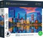 Puzzle Australien Perth Lichter Miasta UFT Trefl 1500 Elemente