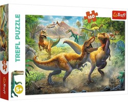 Puzzle Kämpfen Tyrannosaurier Dinosaurier Trefl 160 Elemente