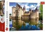 Puzzle Schloss in Sully-sur-Loire Frankreich, 3000 Elemente, Trefl 33075