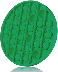Sensorisches Anti-Stress-Spielzeug Push it Pop it dunkelgrüner Kreis