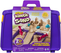 Spin Master Kinetic Sand Koffer + 907 kinetischer Sand + Zubehör