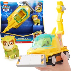 Spin Master Paw Patrol Aqua Pups Hammerfisch-Fahrzeugset mit Rubble-Figur