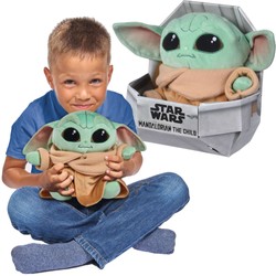 Star Wars Maskotka Disney Mandalorian Baby Yoda 25cm im Karton