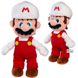 Super Mario Soft-Maskottchen Feuer-Mario 30cm