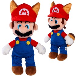 Super Mario Soft Maskottchen Waschbär Plüsch 30cm