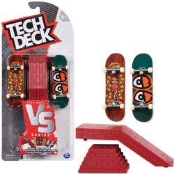 Tech Deck griffbrett Krooked VS Series Satz von 2 Skateboards und Treppen