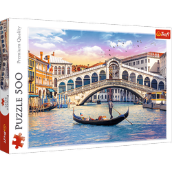 Trefl 37398 Puzzle 500 Most Rialto Venedig