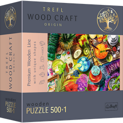 Trefl Holzpuzzle Bunte Cocktails 500 Elemente