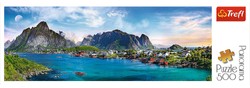 Trefl Puzzle Panorama 500 Elemente Schärengarten Lofoten Norwegen