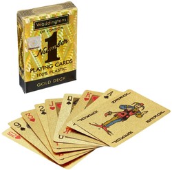 Waddingtons Nein. 1 Gold Deck Deck mit 54 Karten