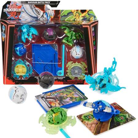 Bakugan Battle Pack Strategie Spiel + Ventri Special Attack Figuren Set 