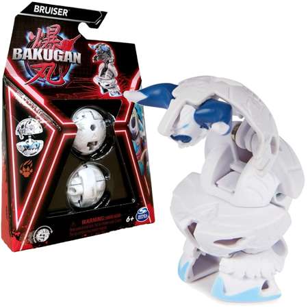 Bakugan Bruiser White transformierende Kampffigur + Karten