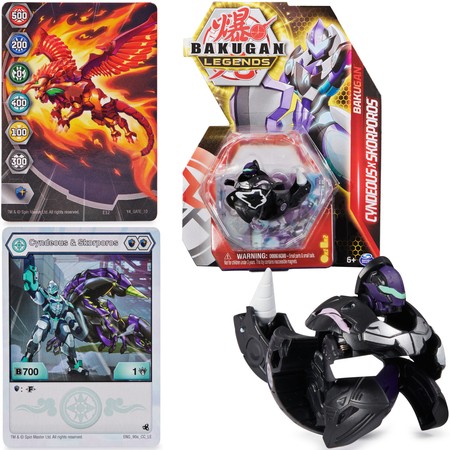 Bakugan Legends Cyndeous x Skorporos Figur und Karten