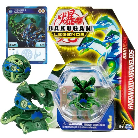 Bakugan Legends Hydranoid x Krakelios Figur und Karten