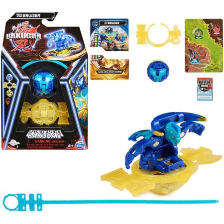 Bakugan Spezialangriff Bruiser Spinning Actionfigur + Karten